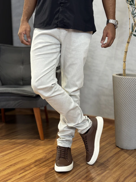 Calça Alfaiataria Slim Fit Masculina Canguru Store